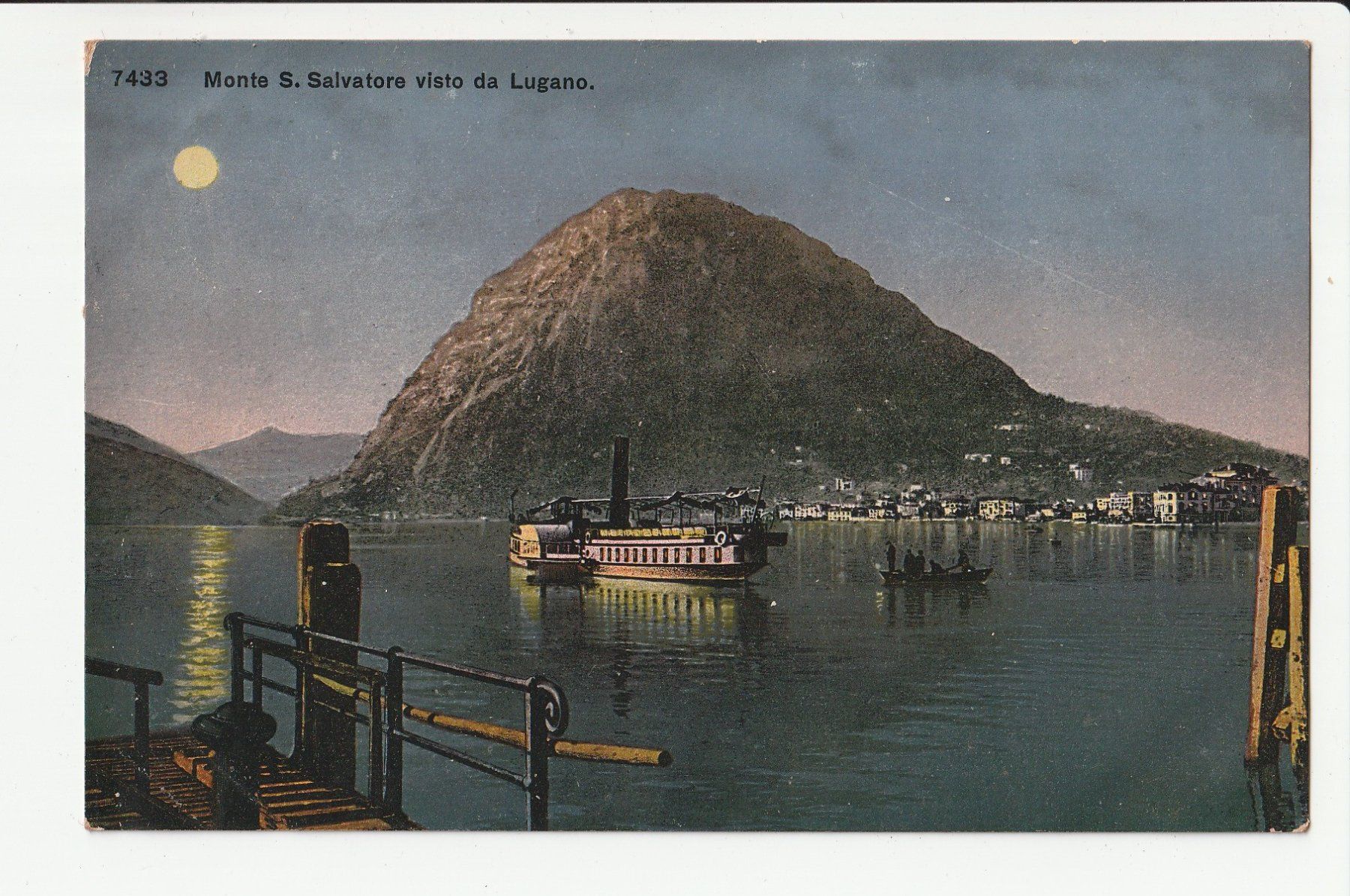 Cartoline postali: Lugano  Monte San Salvatore – Usato da Rheineck venduto da rhynegg