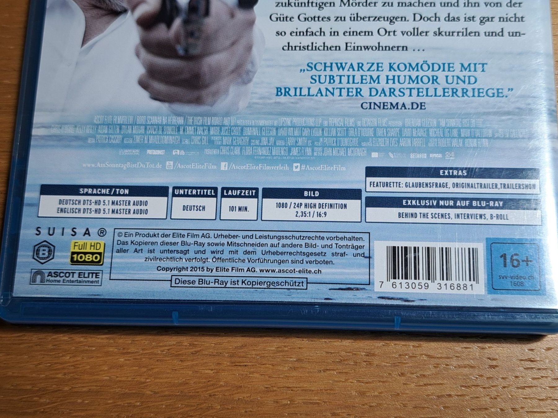 Tutti i DVDs: Bluray  Calvary mit Brendan Gleeson – Nuovo (secondo la descrizione) da Unterseen venduto da Kanica 3