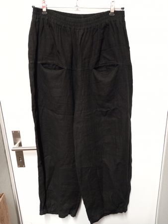 Niederberger legere Hose Bio Leinen Gr.L/XL Haremshose