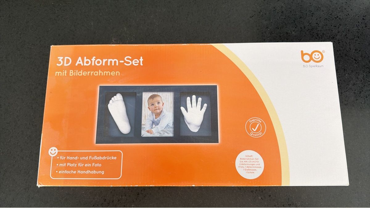 Bastelsets: 3D Abform-Set mit Bilderrahmen neu – Neu und originalverpackt aus Wangen an der Aare von Alponte2012