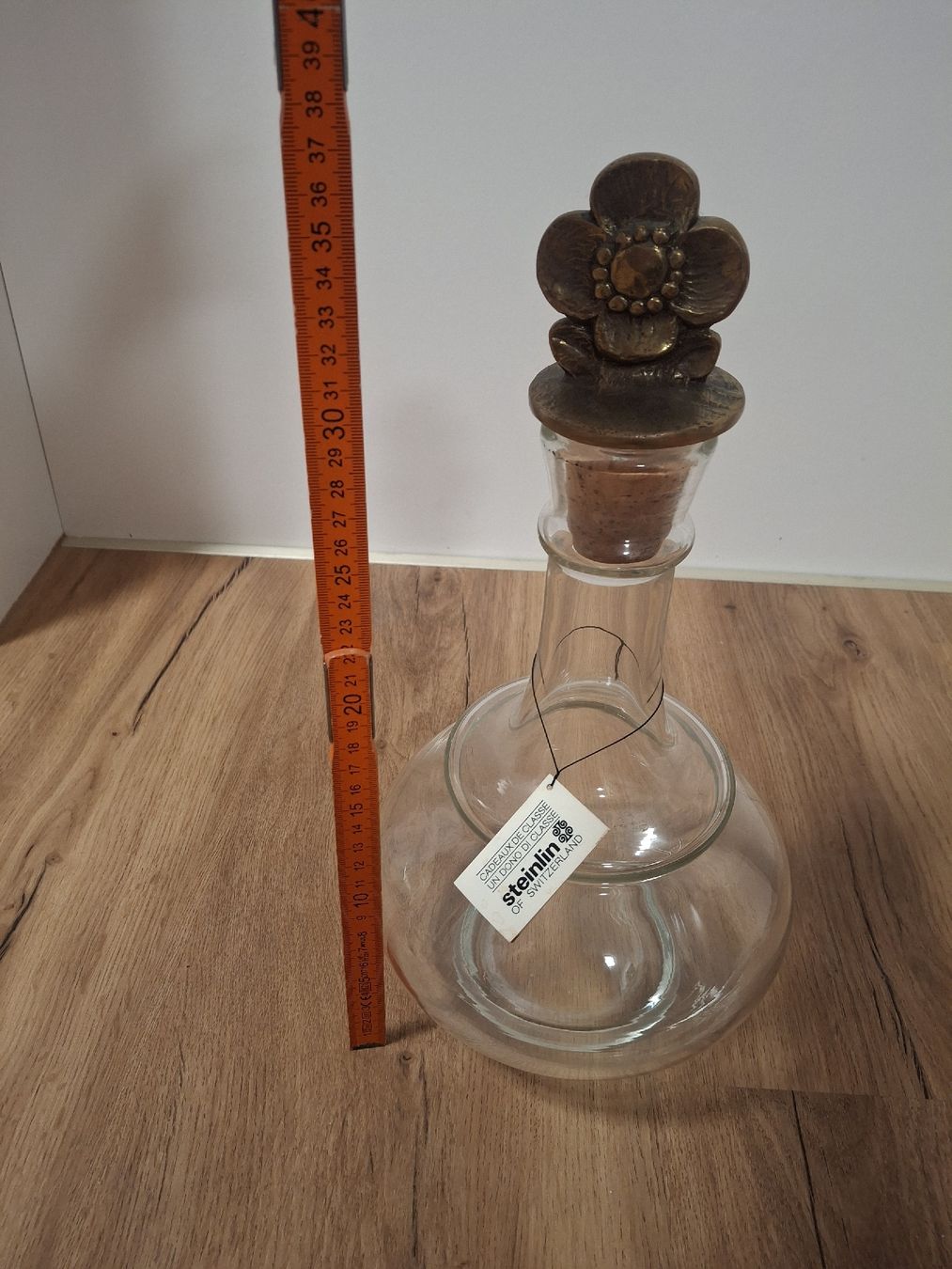 Carafes: Dekanter Glas Messing – Neuf (Voir description) à Bäriswil BE par vonys 2