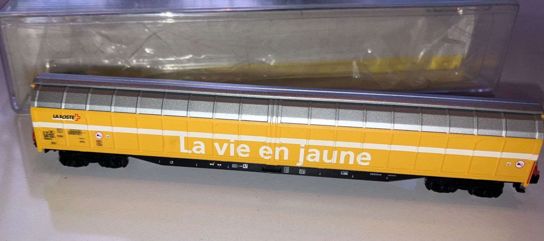 Trix Modellini di ferrovie: (2) Wagon Trix Poste Suisse, Schweizer Post modèle rare! – Nuovo (secondo la descrizione) da Dompierre VD venduto da immorentes