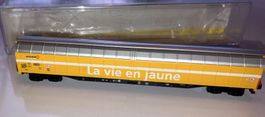 (2) Wagon Trix Poste Suisse, Schweizer Post modèle rare!