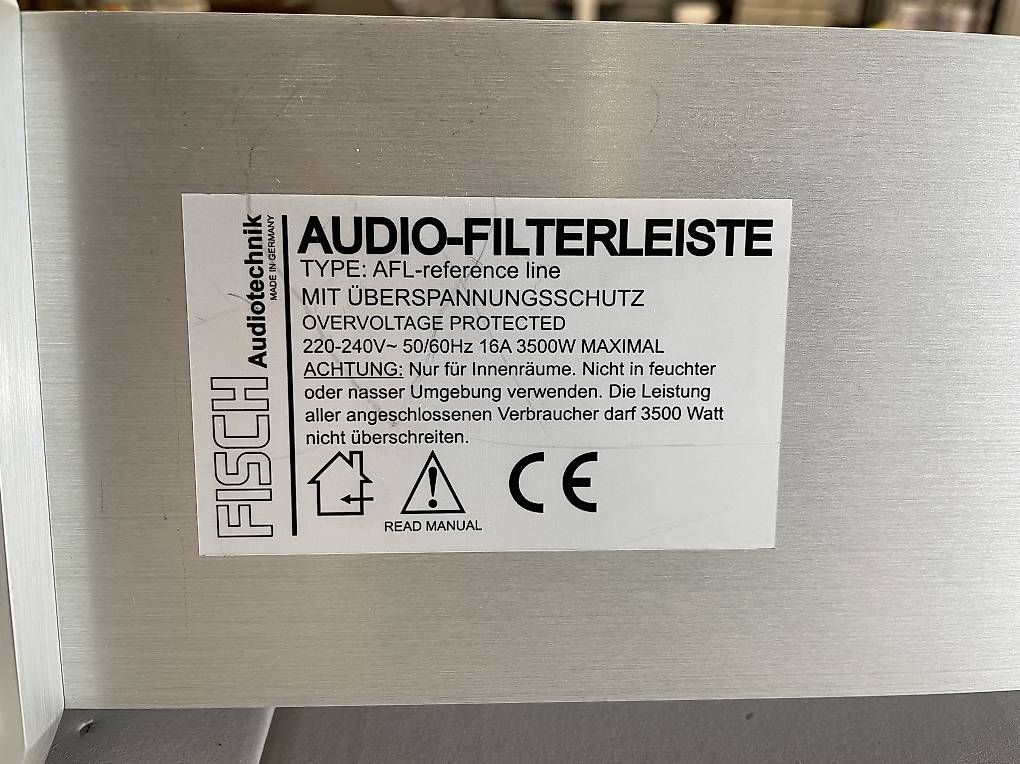 Alimentazione elettrica: Fisch Audio Netzleiste HiFi-Audio – Usato da Zürich venduto da cutyswiss 1