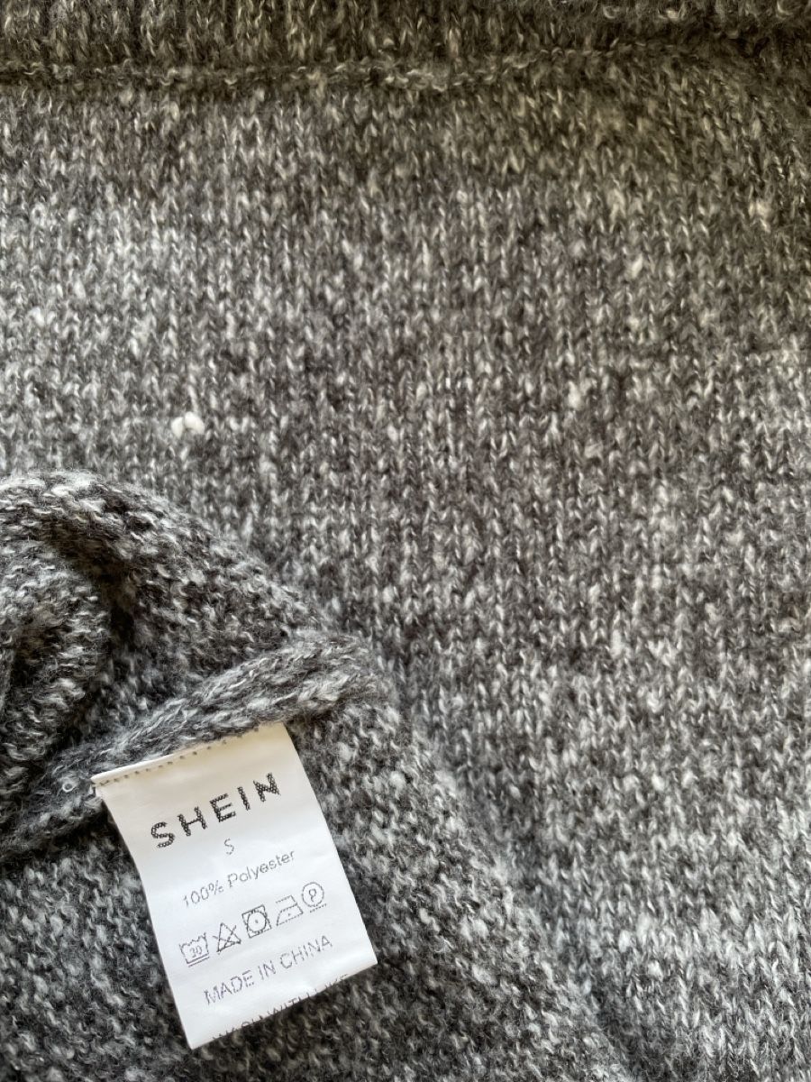 Shein Pulls & Sweat-shirts: Pull à col roulé Shein gris chiné, taille S – Neuf (Voir description) à Ins par Nick63 2