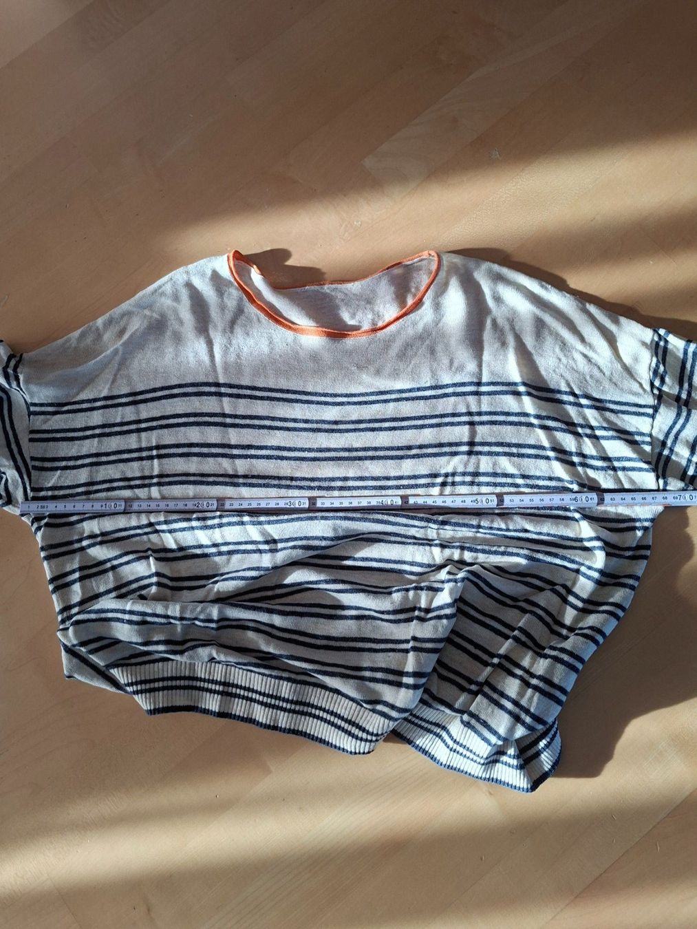 Nile Pullover & Sweatshirts: Nile gestreifter Leinenpullover, Grösse XL – Gebraucht aus Goldach von Pw1427 2