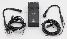 Ensemble AKG 2 Micros C 406B + Alim/Mixeur B9