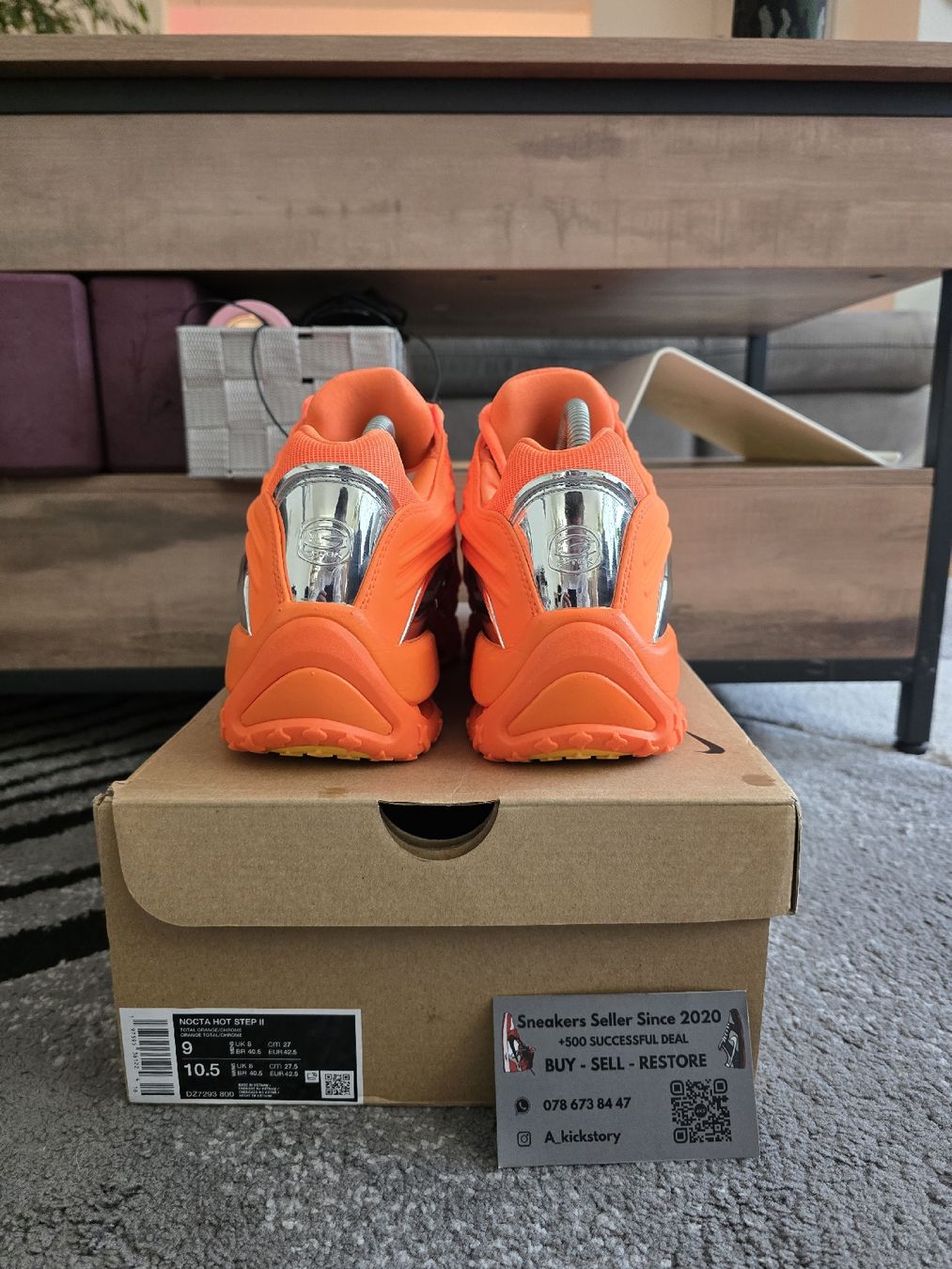 Herrenschuhe: Nike Nocta Hot Step 2 orange  – Neu (gemäss Beschreibung) aus Bôle von A_Kickstory 4