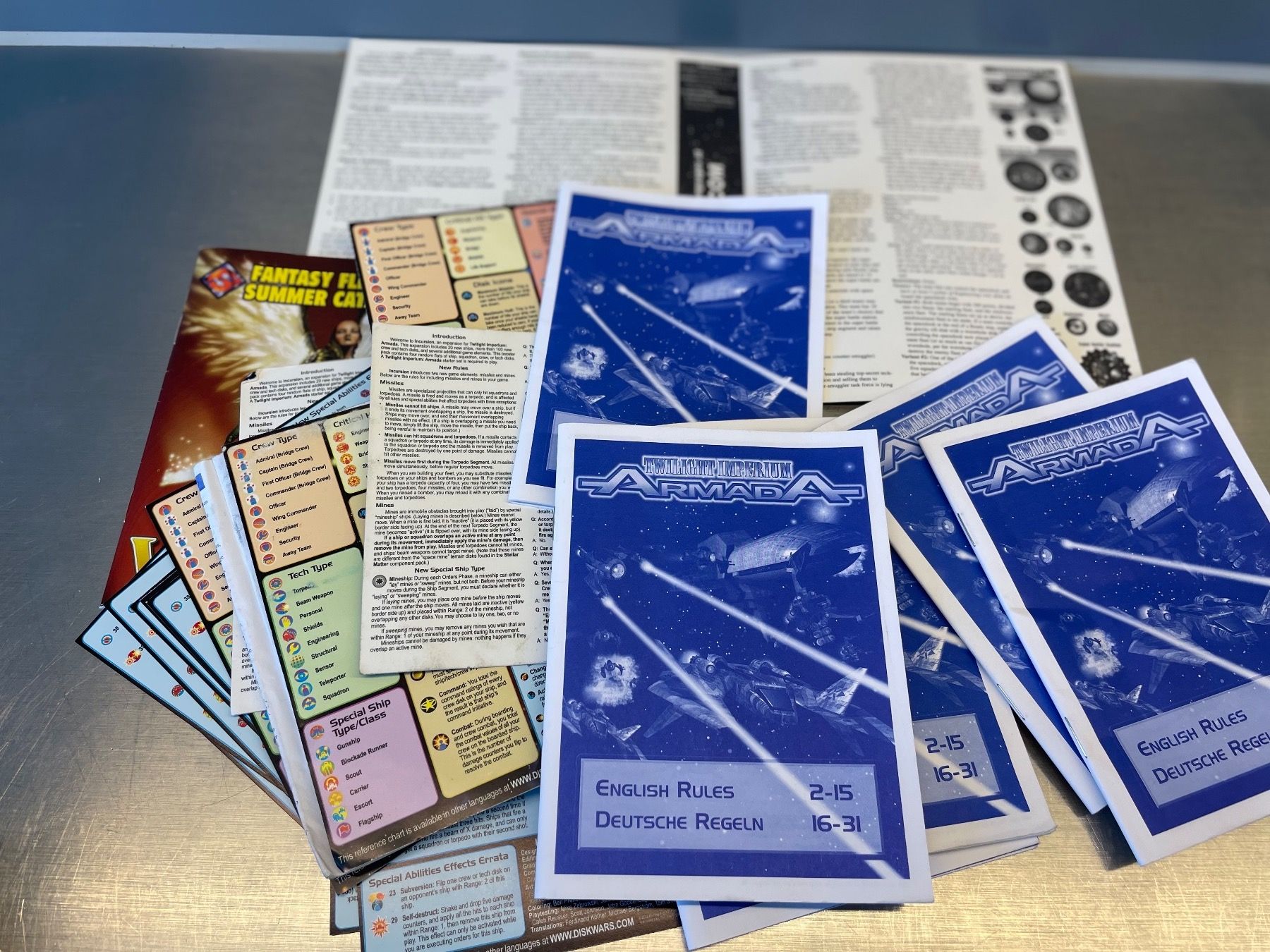 Giochi: TWILIGHT IMPERIUM ARMADA 4 Factions – Usato da Bern venduto da jcmda 8