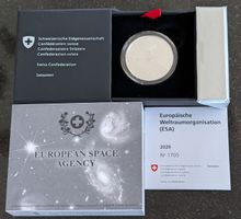 20 Franken 2026 Silber pp Europ. Welraumorganisation ESA Box