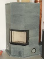Speckstein Ofen Verkleidung 6 cm mit Innenausbau