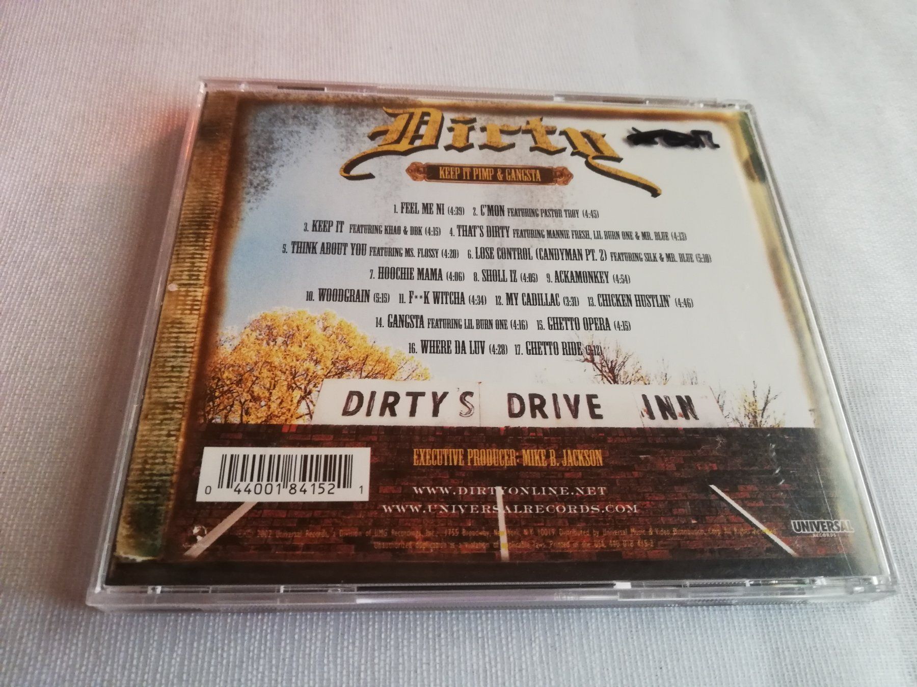 CDs: DIRTY - KEEP IT PIMP & GANSTA – D'occasion à Bern par Vinylsound.ch 1