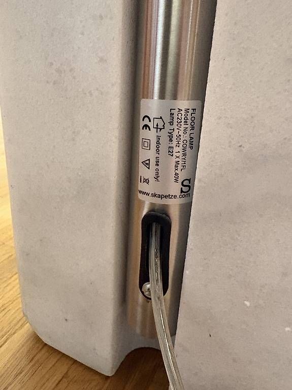Lampade: Bogenleuchte Skaptze – Usato da Uster venduto da riskaj 4