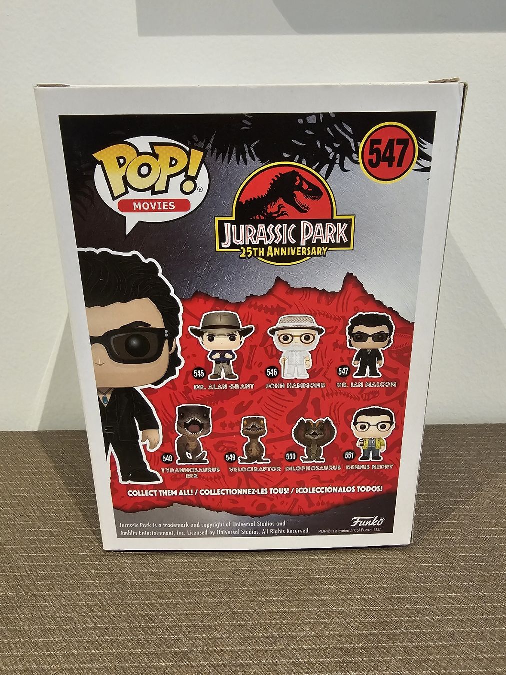 Funko Statuette: Funko Pop Dr. Ian Malcom Jurassic Park – Nuovo e nell'imballaggio originale da Dottikon venduto da chi_lmp6 1