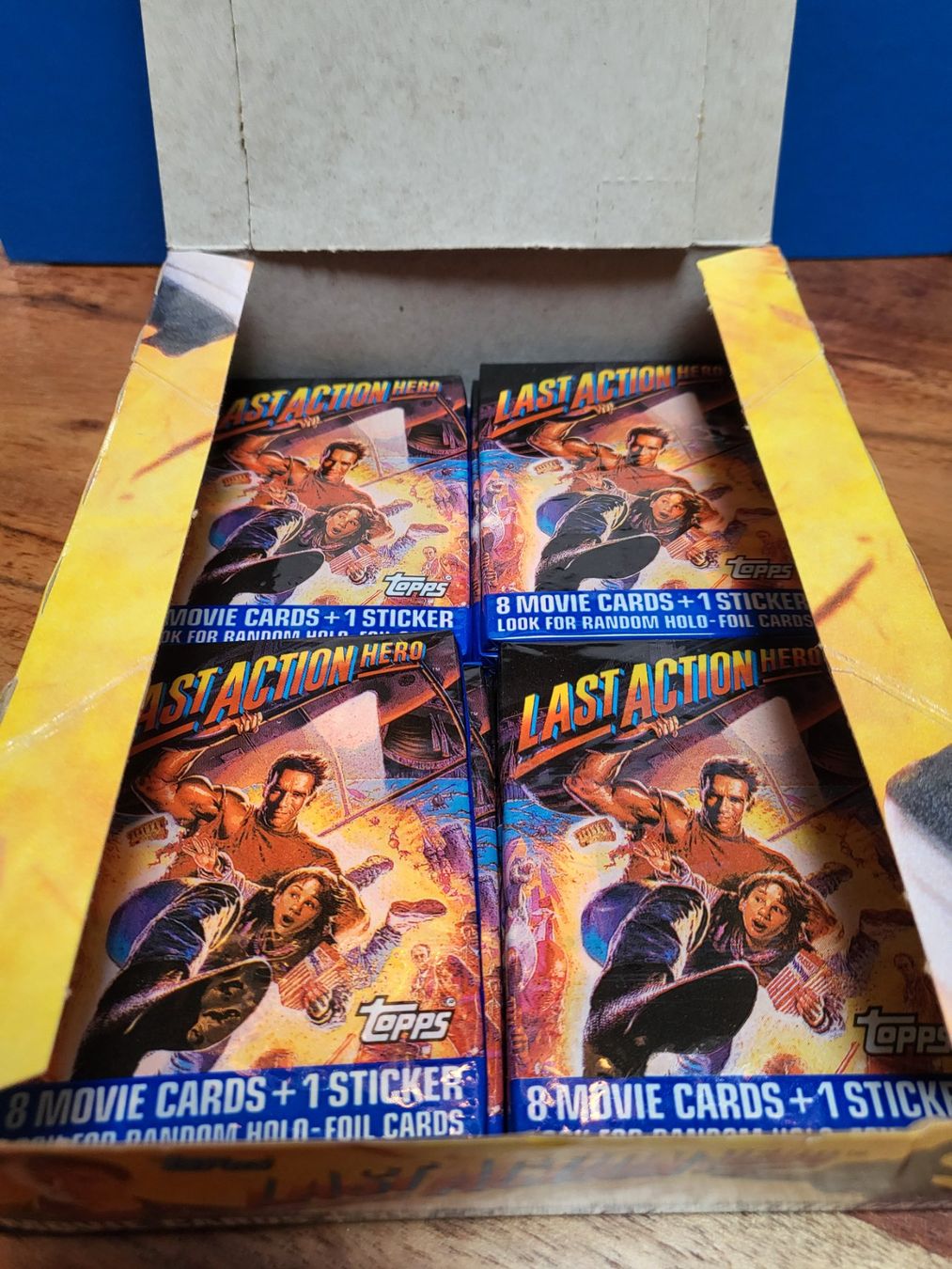 Topps Carte collezionabili: TRADING CARDS LAST ACTION HERO TOPPS – Nuovo e nell'imballaggio originale da Schönenberg ZH venduto da heaangst 1
