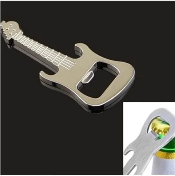 Apribottiglie & Tappi per chiusura: Gitarren Flaschenöffner Gitarre – Nuovo e nell'imballaggio originale da Dintikon venduto da Vexi