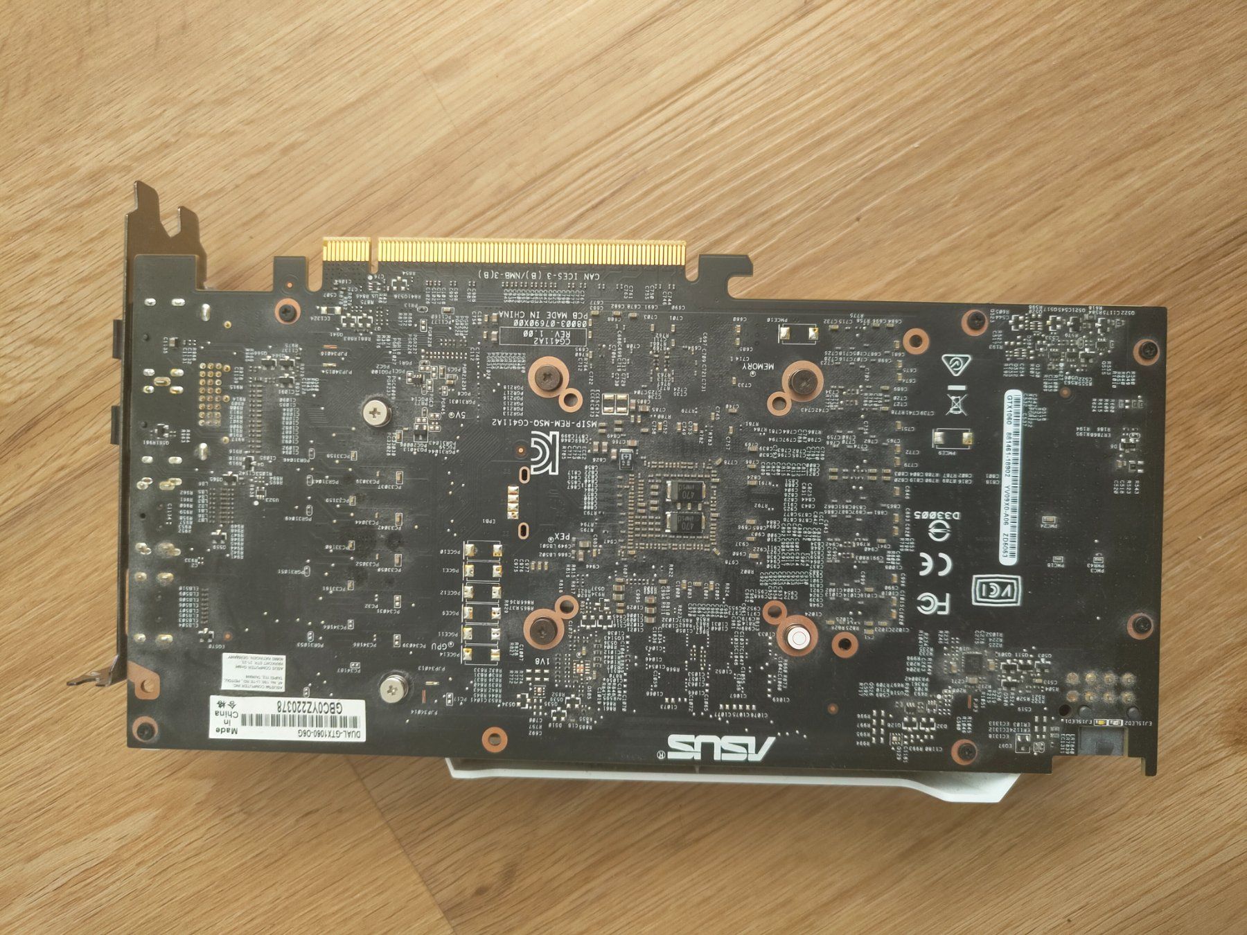 Grafikkarten: ASUS GeForce DUAL GTX 1060 O6G – Gebraucht aus Speicher von sgtcheaftain 1