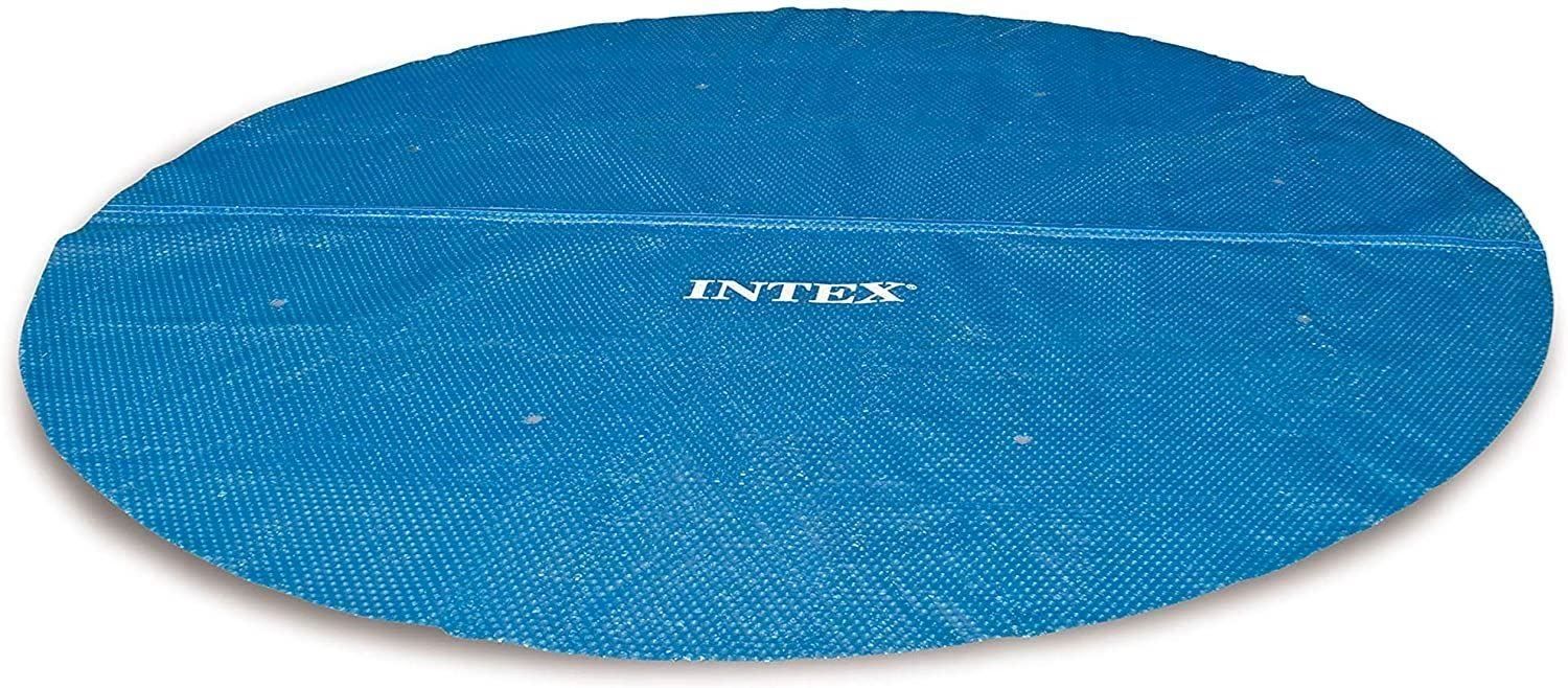 Piscine: INTEX Solarabdeckplane rund 488cm blau – Nuovo e nell'imballaggio originale da Bottighofen venduto da zaap