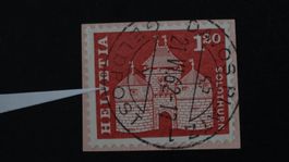 Vollstempel DAVOS - PLATZ Geldpost  21.VI.62   101