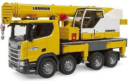 Bruder Scania Super 560R Liebherr Kran-LKW