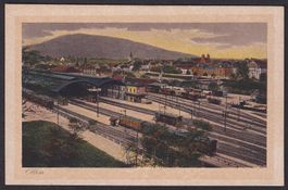 Olten Bahnhof mit Zügen