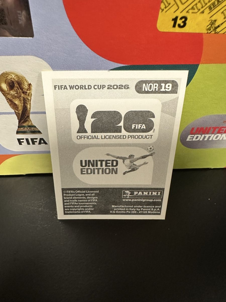 Panini Cartes à collectionner: NOR 19 - Panini WM 2026 – Neuf (Voir description) à Kreuzlingen par Bes-GamingCollection 1
