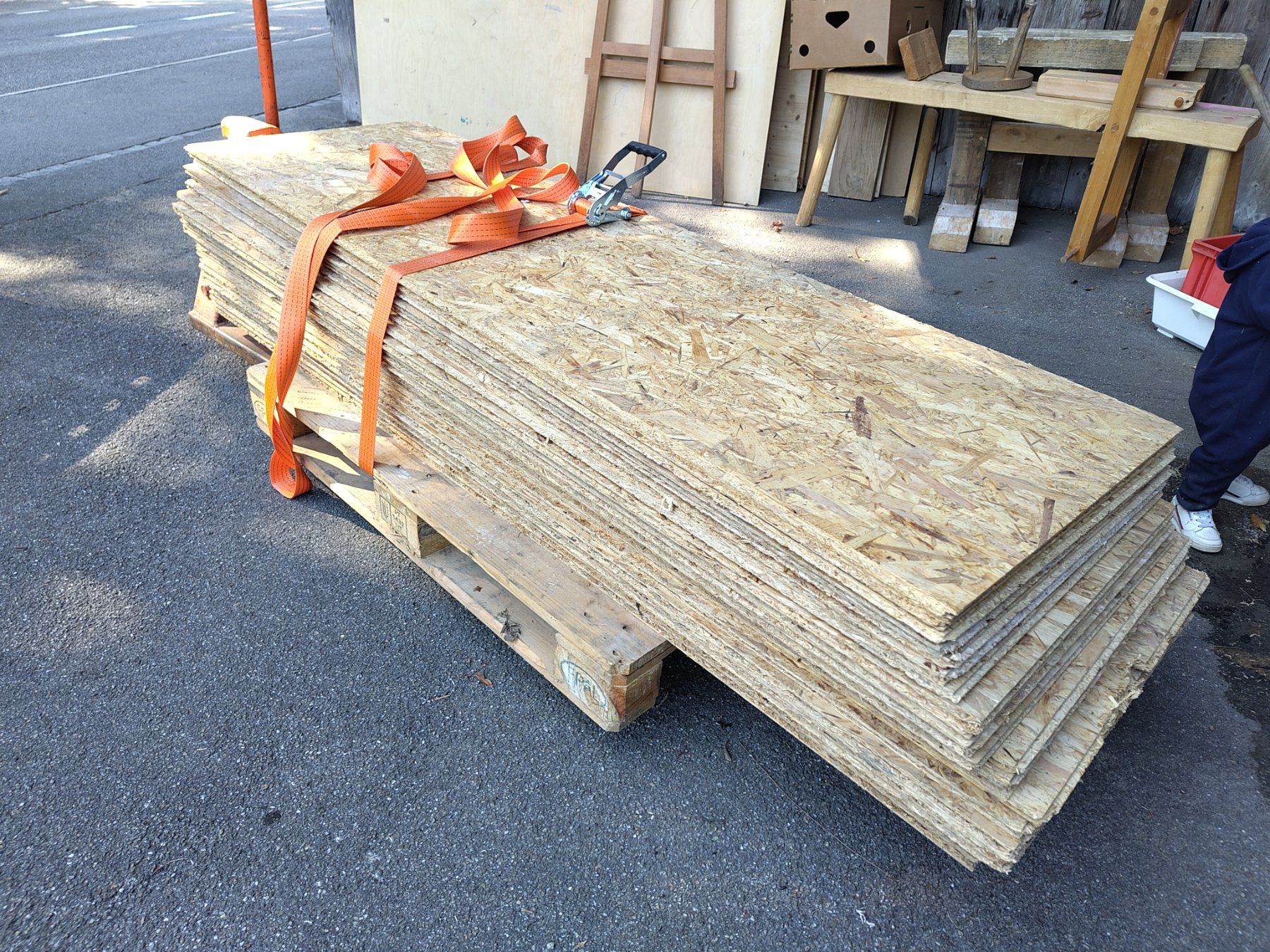 Articoli in legno: OSB Platten 23 Stück – Difettoso da Heimiswil venduto da Luki23