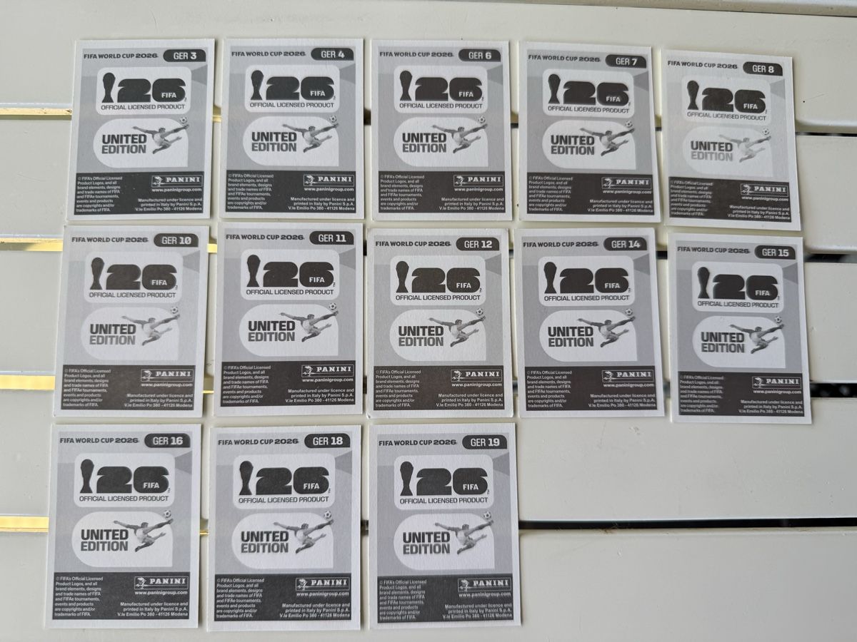 Panini Carte collezionabili: Panini WM 2026 Deutschland – Nuovo (secondo la descrizione) da Birsfelden venduto da cool_beats 1