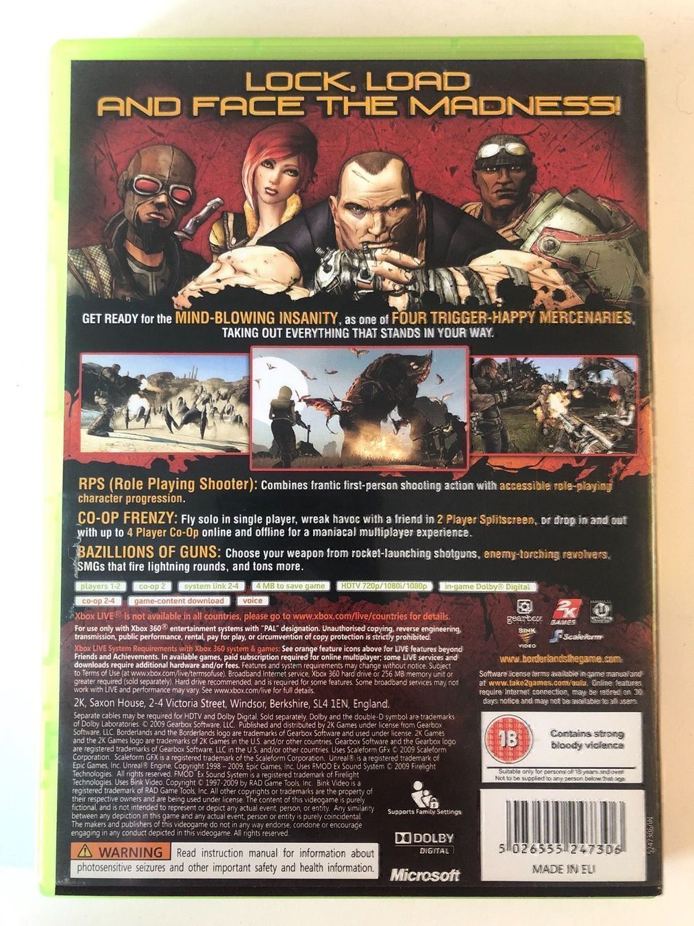 Microsoft Spiele: Borderlands für Xbox 360 – Gebraucht aus Kestenholz von Mad18 1