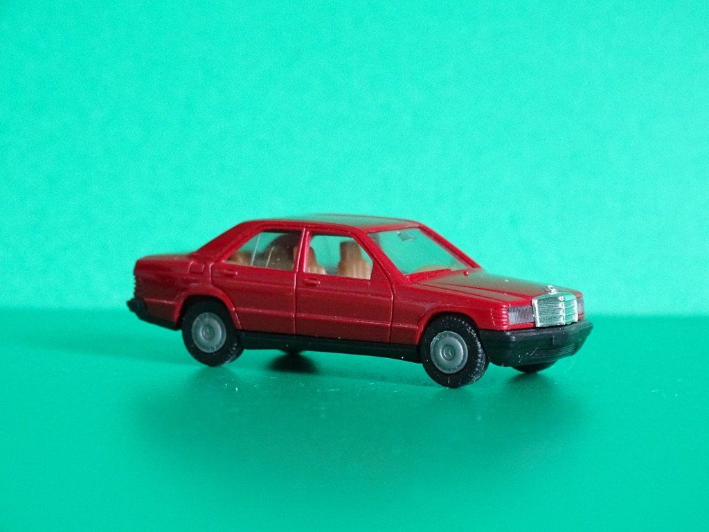 Herpa Modellini d'auto: Mercedes 190 E von Herpa 1/87 – Usato da Bretzwil venduto da Meex 1