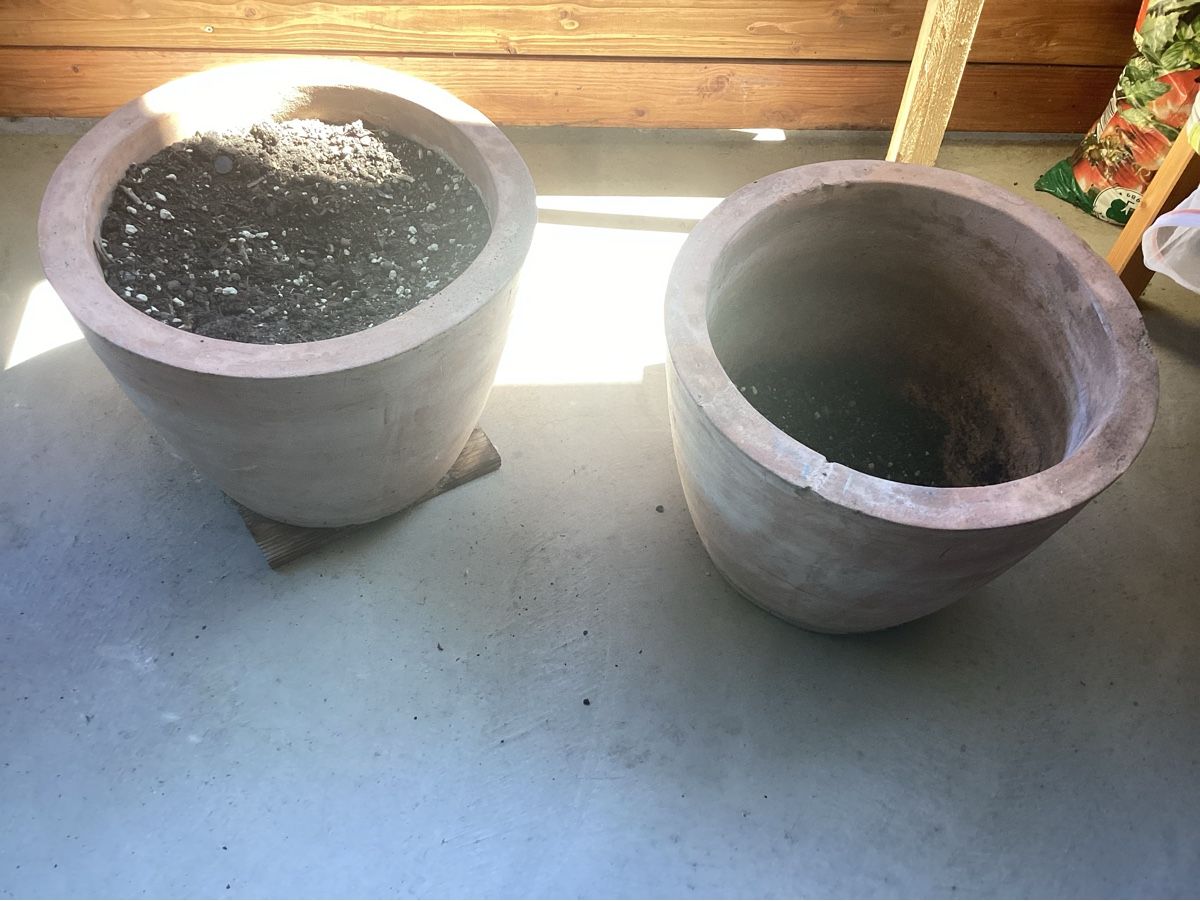 Blumentöpfe: Terrakotta Töpfe – Gebraucht aus Baden von Areekarl