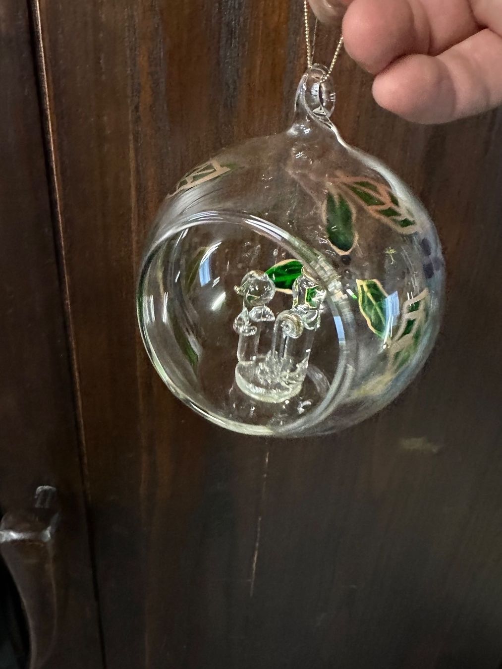Toutes les décorations: Boule de Noël en verre – D'occasion à Leytron par TipTop1912