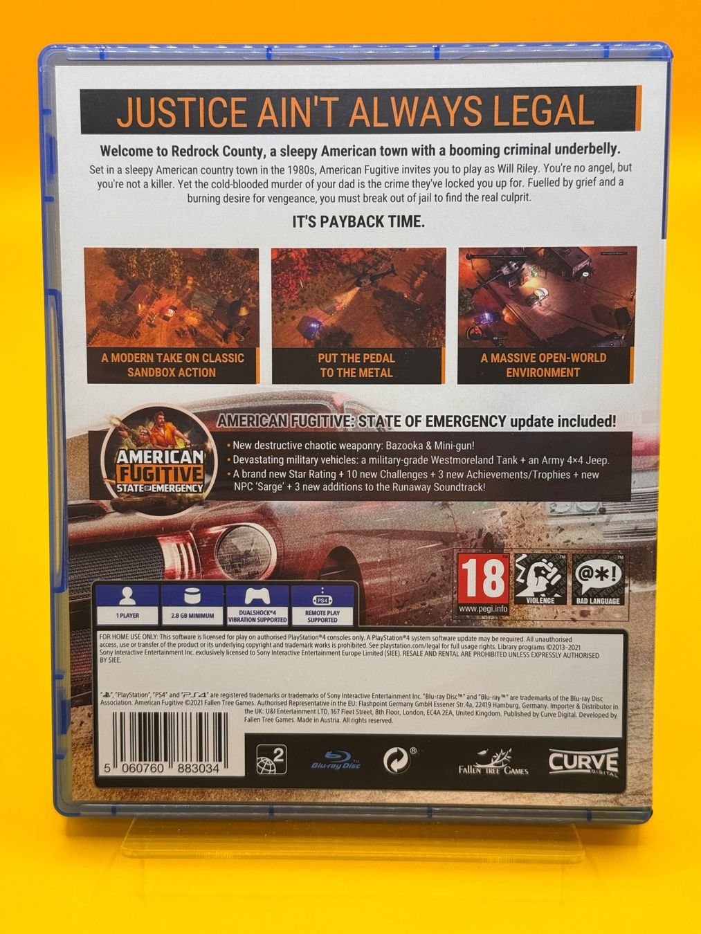 Sony Giochi: American Fugitive PS4 – Usato da Oberwil b. Zug venduto da silver2024 1