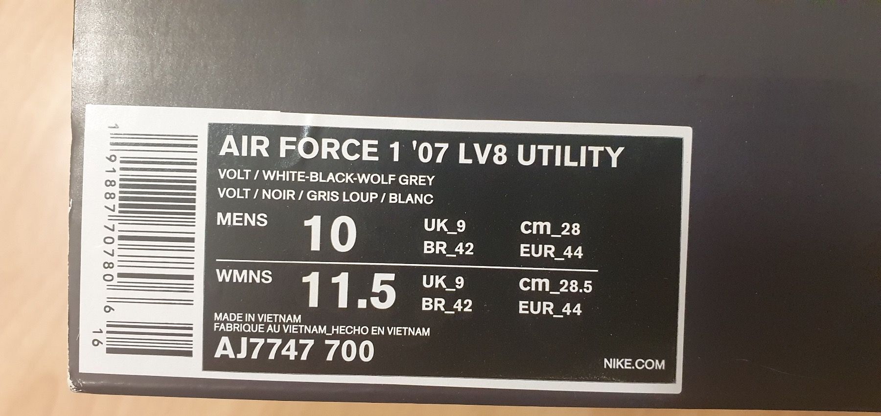 Nike Scarpe da uomo: Nike Air Force 1 Utility – Nuovo e nell'imballaggio originale da Wettingen venduto da mvilen 6