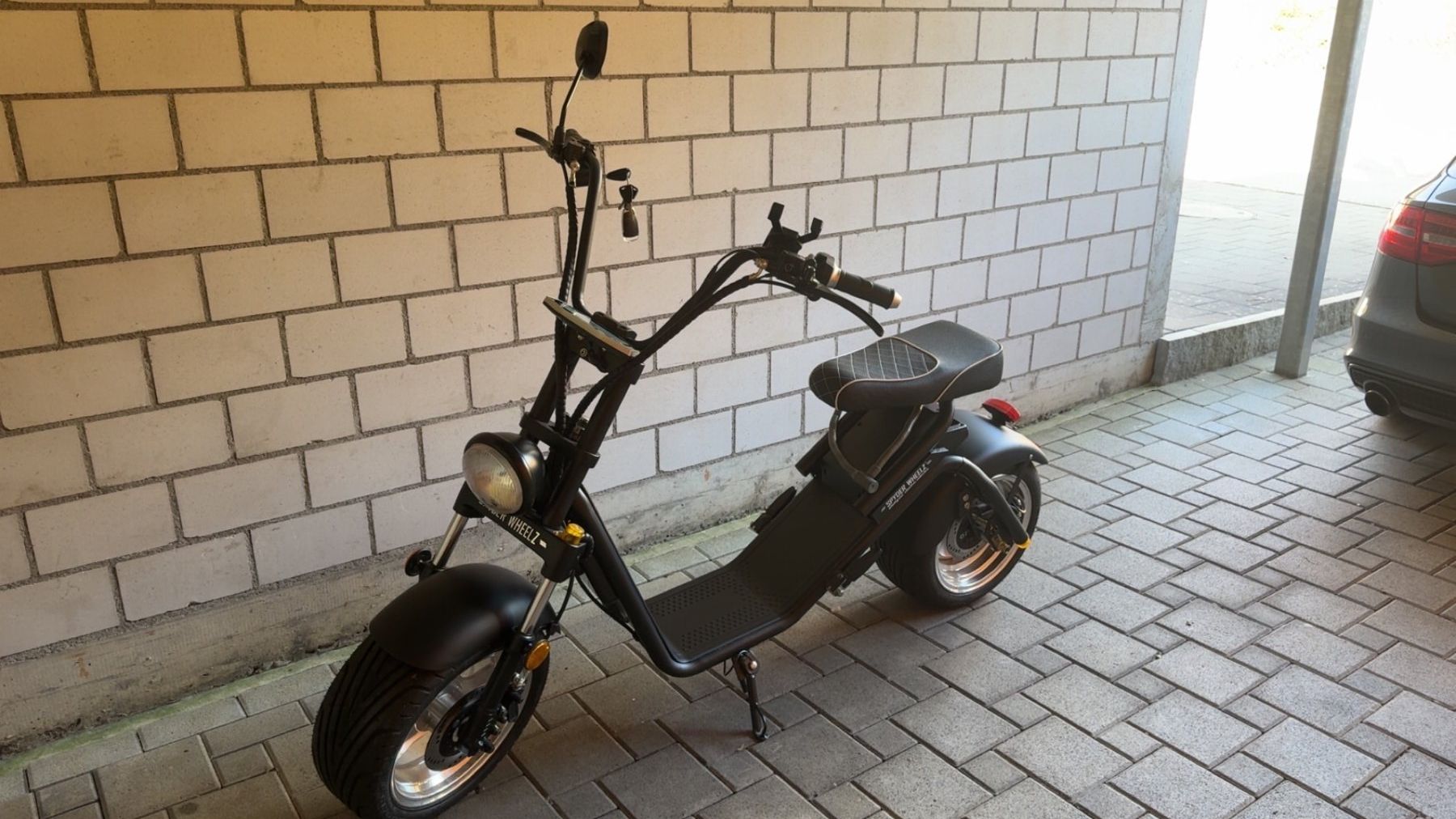 Elektromobile: E-Chopper Elektro Roller Spyder Wheelz Schwarz NEU – Neu (gemäss Beschreibung) aus Untervaz von vanowill 9