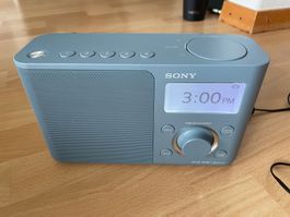 Sony DAB/FM Radio XDR-S61D hellblau