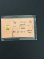 Goldbarren 1g UBS Union Bank