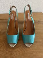 Sandales d'été Geox, taille 38,5 couleur turquoise! État neu