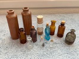 Alte Miniatur-Fläschchen-Sammlung – Raritäten mit Charme