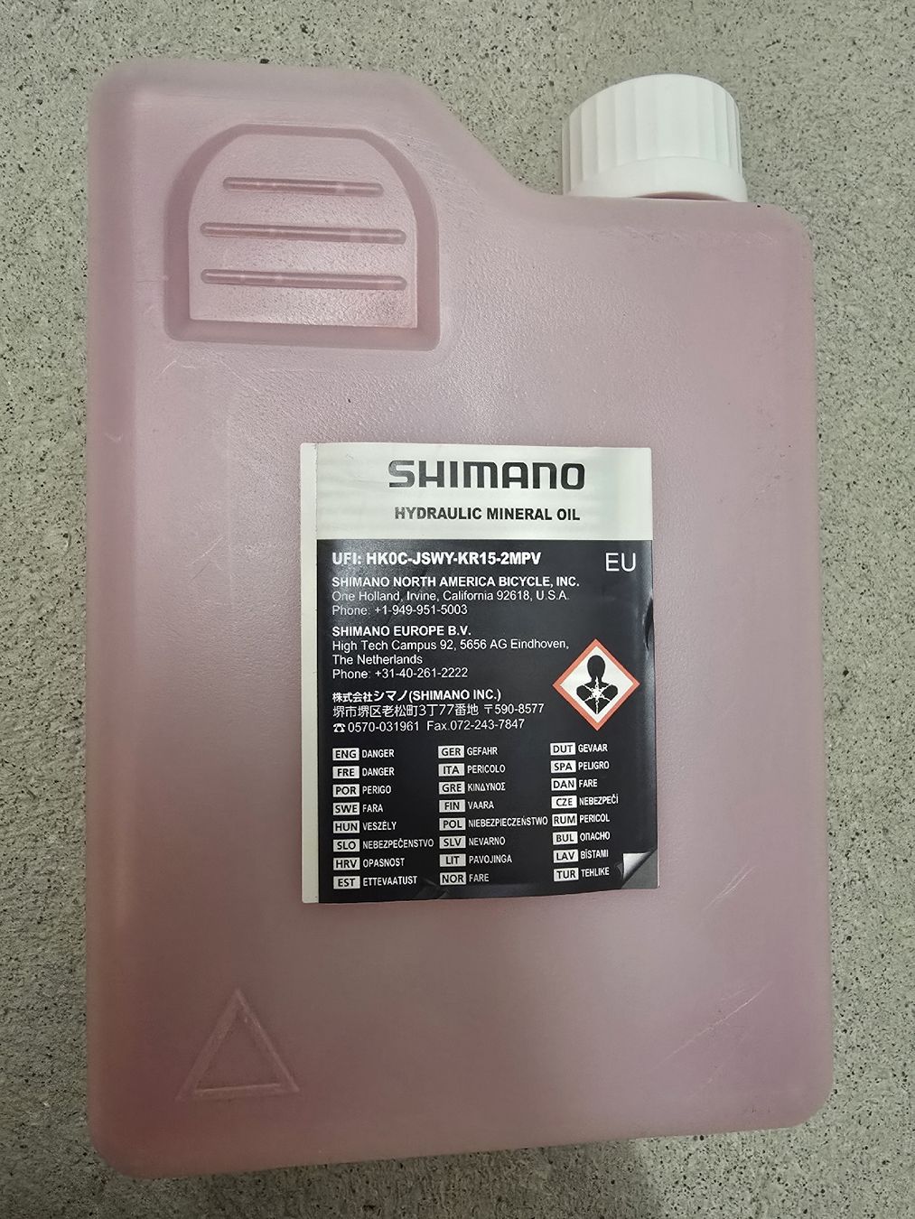 Oli & Additivi: Huile Minérale Shimano 1L  – Nuovo (secondo la descrizione) da BERN venduto da froggyinternationale 1