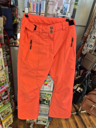 Skihose Rehall orange Grösse 152 gebrauchter Zustand B