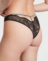 Victoria’s Secret Shine Strap Lace Brazilian Panty S NEW