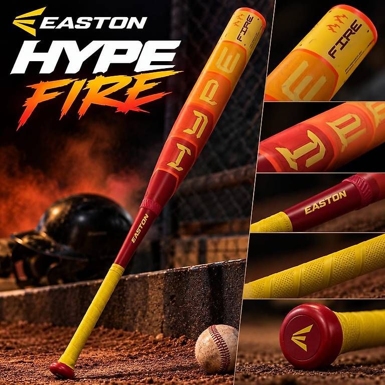Altri accessori: Mazza da baseball Easton Hype Fire – Nuovo e nell'imballaggio originale da Montagnola venduto da nat_qs7w 1