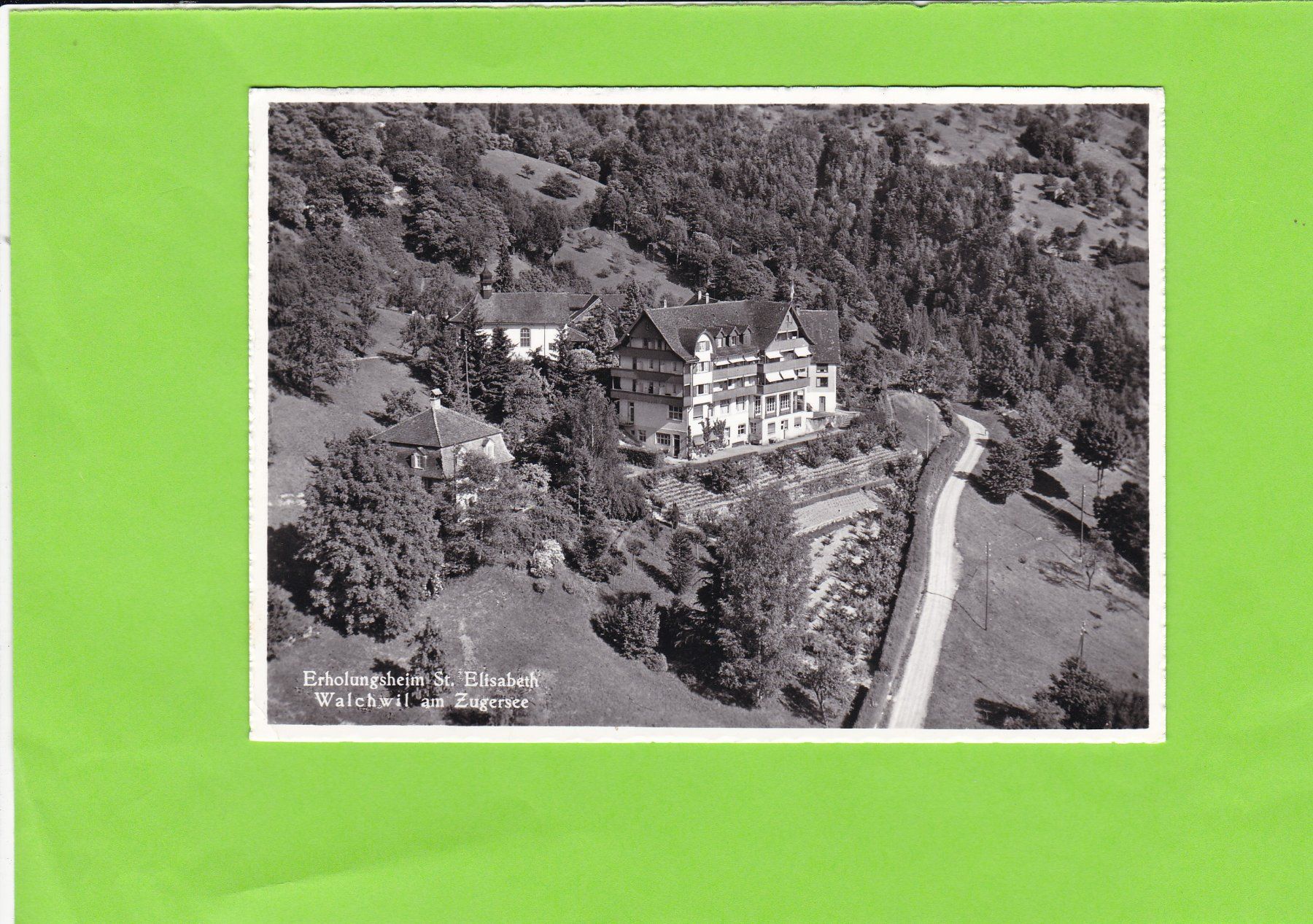 Cartoline postali: Erholungsheim St. Elisabeth-Walchwil – Usato da St. Peterzell venduto da neckertal