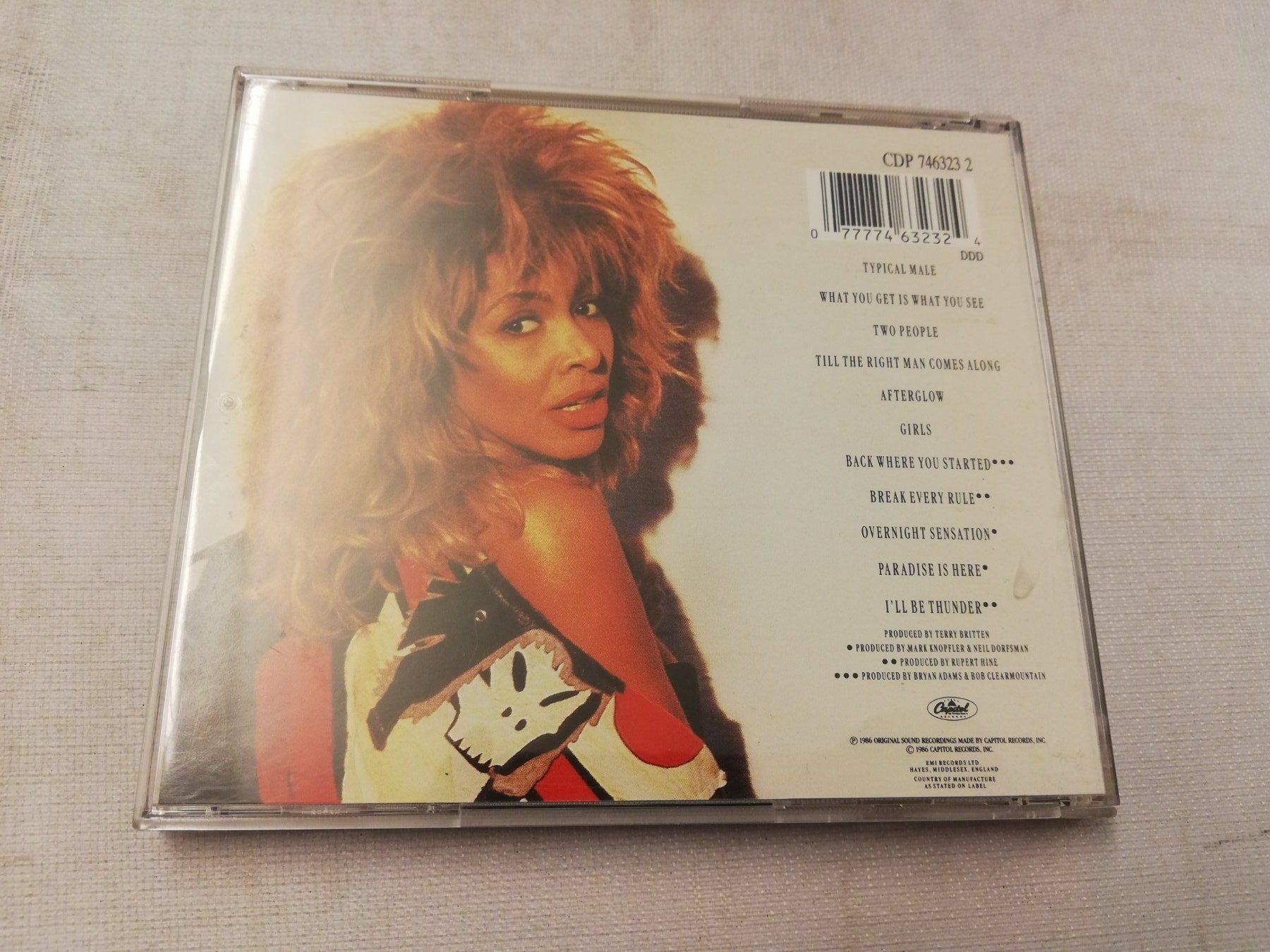 CD: TINA TURNER - BREAK EVERY RULE – Usato da Bern venduto da Vinylsound.ch 1