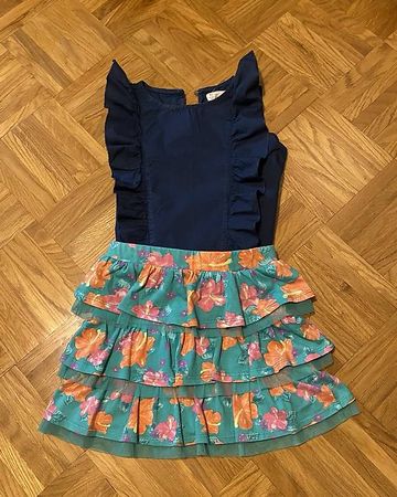 Lot 5 pièces fille taille: 116-120 cm en excellent état