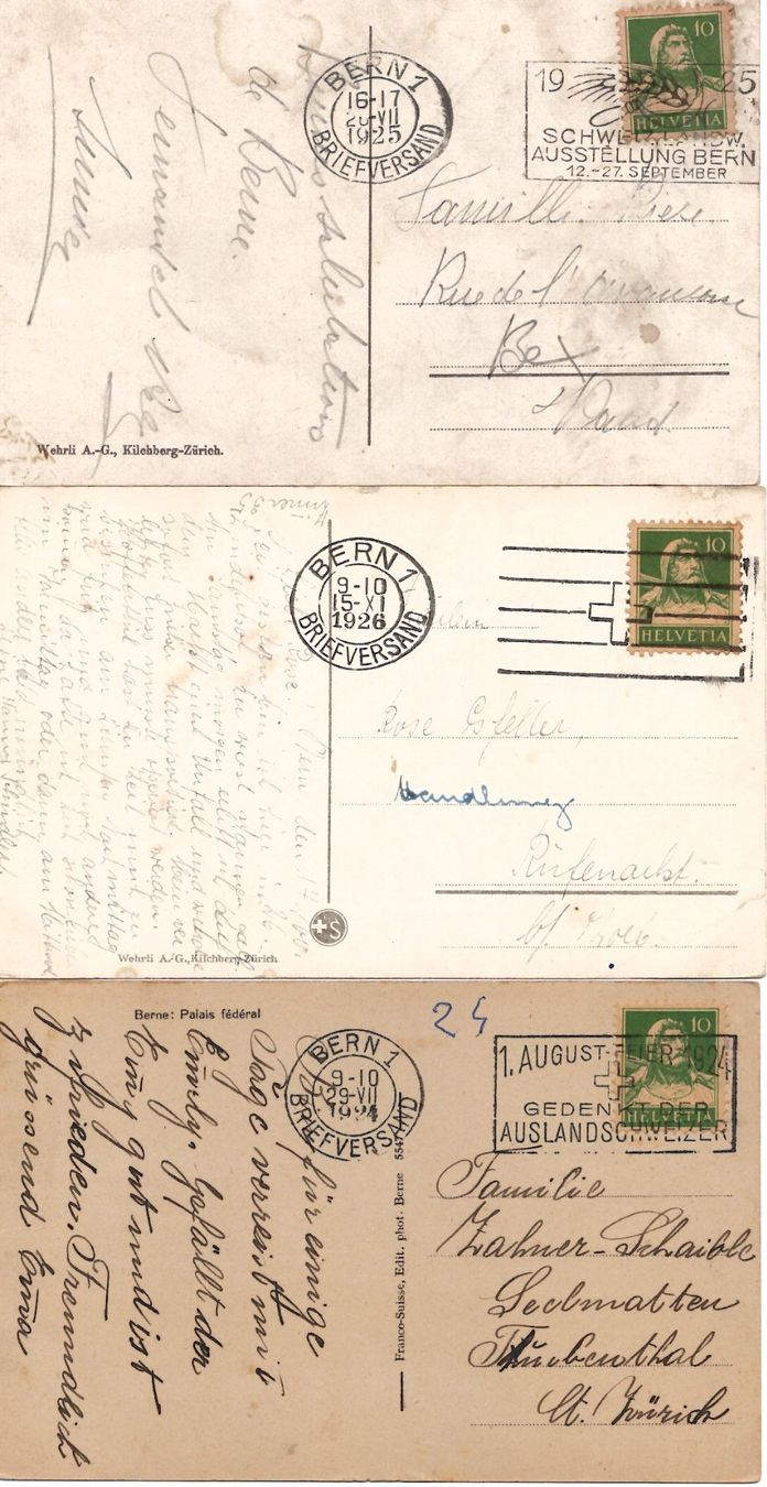 Cartoline postali: AK Bern coloriert – Usato da Brunnadern venduto da eichmann.anton 5
