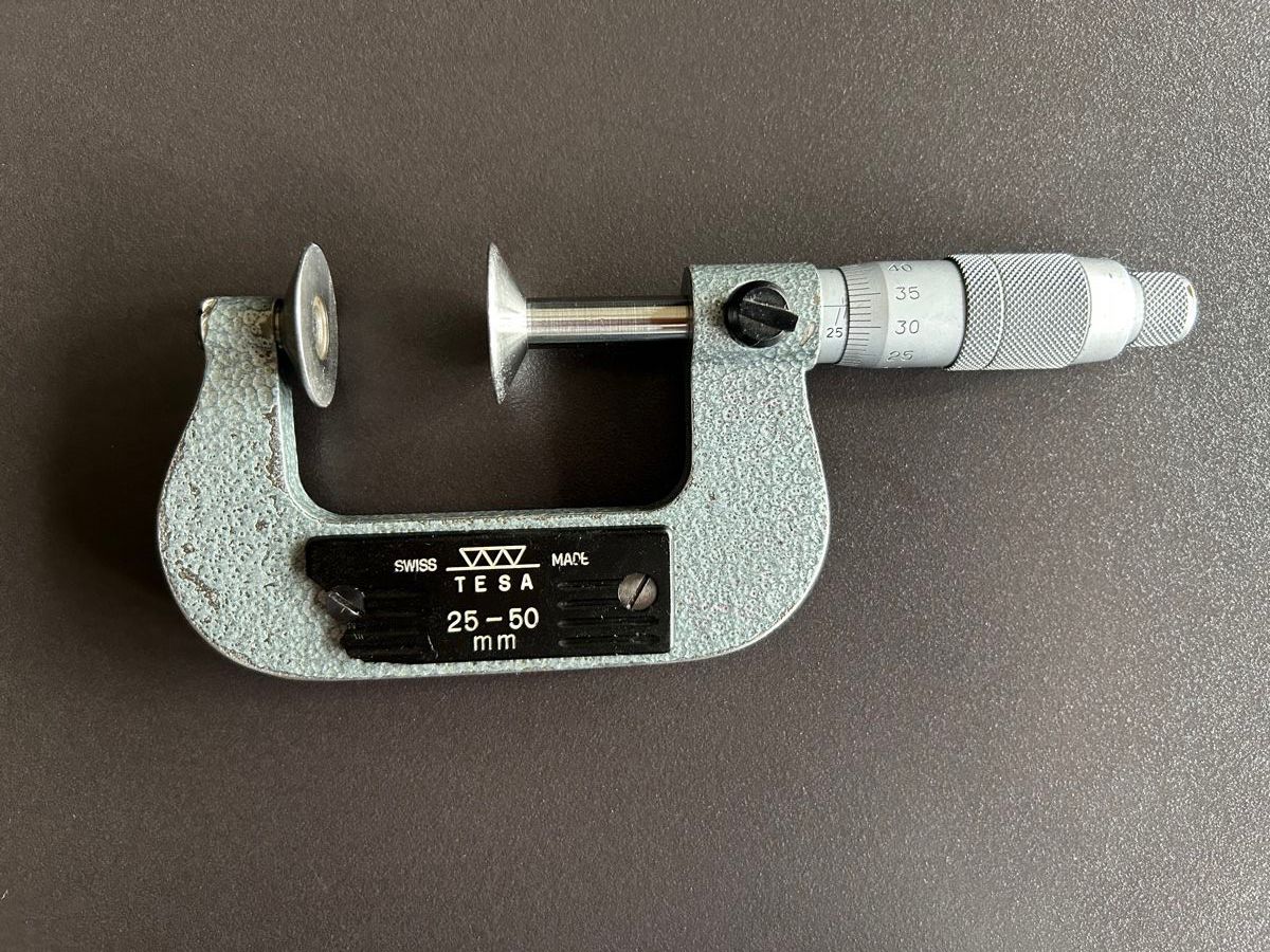 Tesa Misurare: Tellermikrometer / Zahnweitenmikrometer Tesa 25 - 50 mm – Usato da Hittnau venduto da dam_5nkp