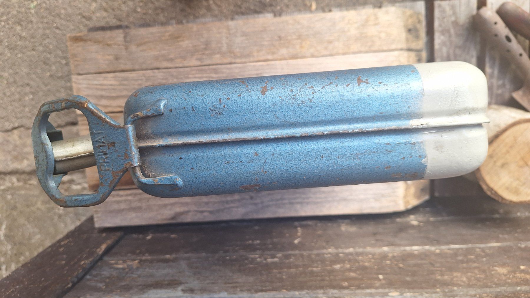 Benzinkanister: Scheunenfund  Vintage Benzinkanister – Gebraucht aus Arlesheim von shopradl 6