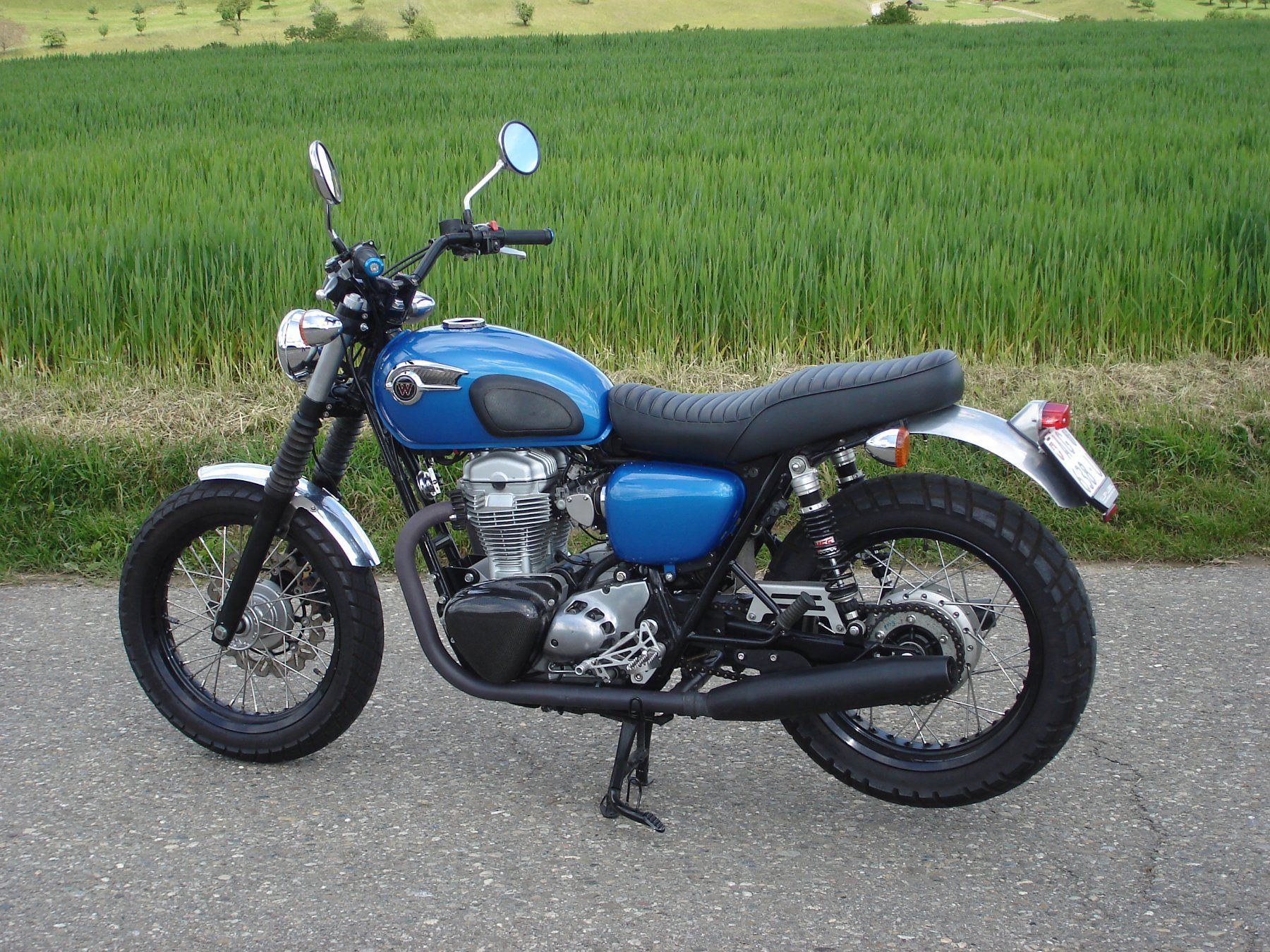 Kawasaki Strada: Kawasaki W800  (Cup Version W 800) – Usato da Gelterkinden venduto da hundredmilehouse 8